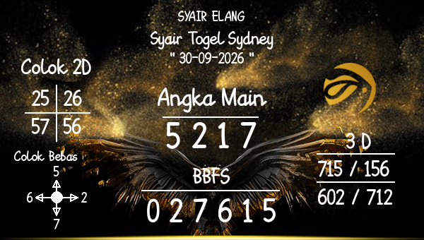 SYAIR ELANG - Syair Togel Sydney